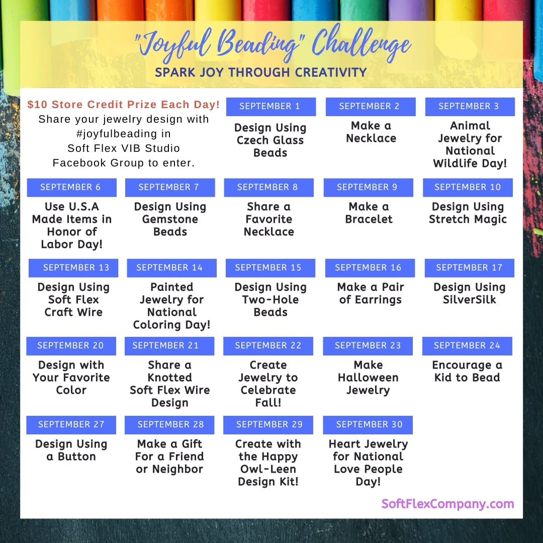 Daily Joyful Beading Challenges - Join Us!