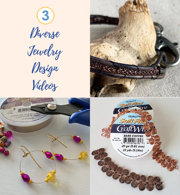 3 Diverse Jewelry Design Videos