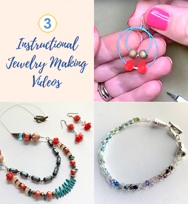 3 Instructional Jewelry Making Videos