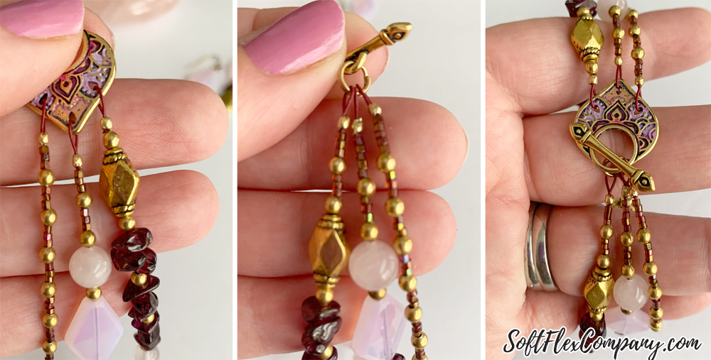 3 Strand Goddess Bracelet by Kristen Fagan 3 Strand Goddess Bracelet by Kristen Fagan