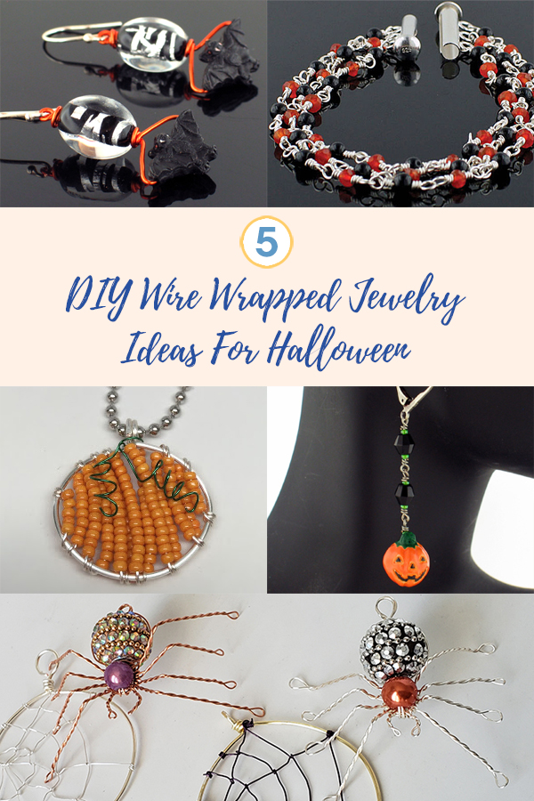 5 DIY Wire Wrapped Jewelry Ideas For Halloween