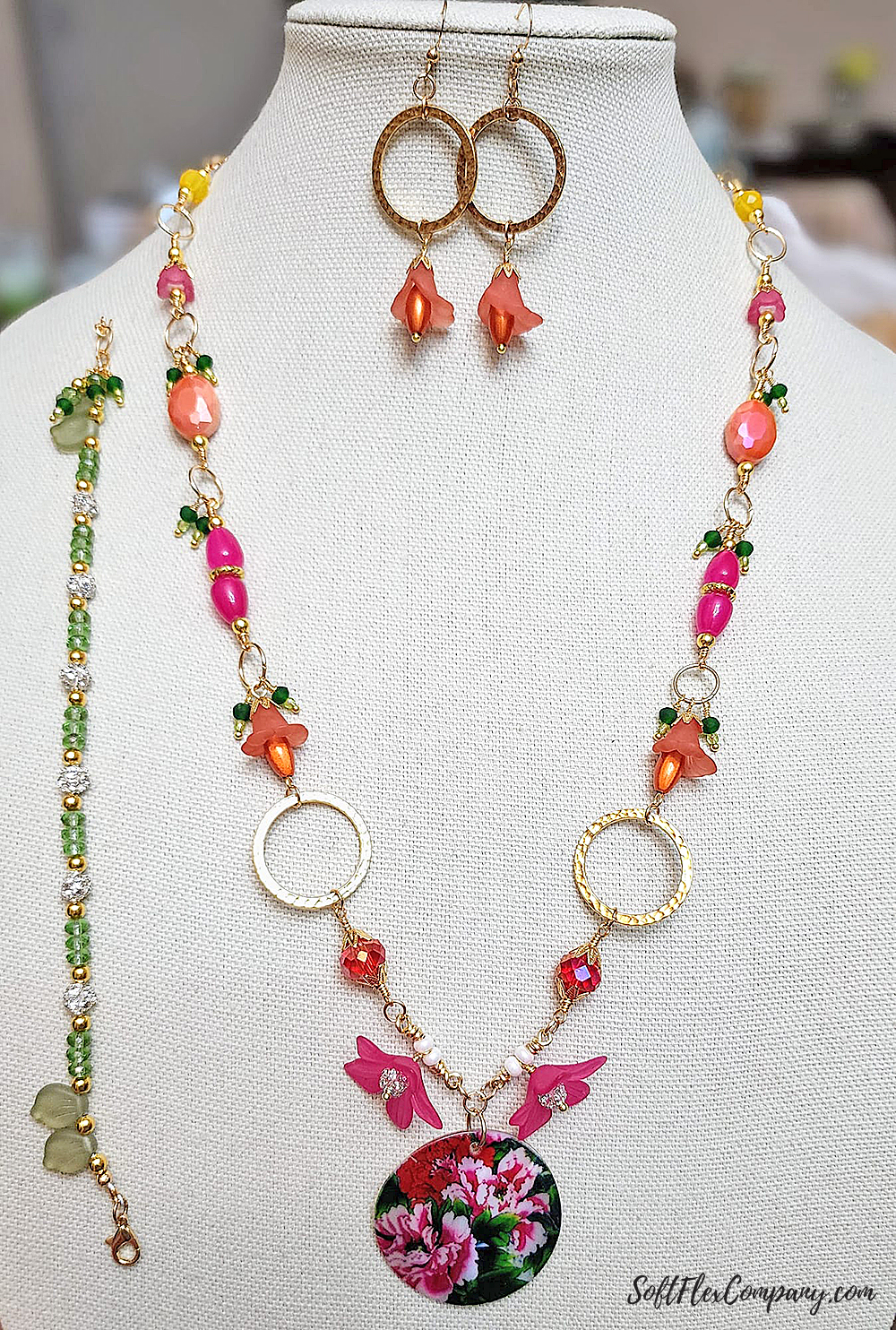 Exotic Blooms Jewelry Design by Angel Florczyk