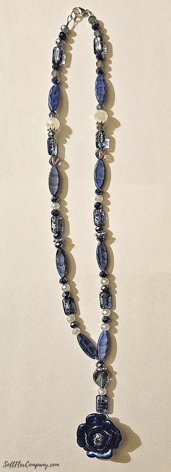 Rainy Day Blues Jewelry Design by Anne Nishioka