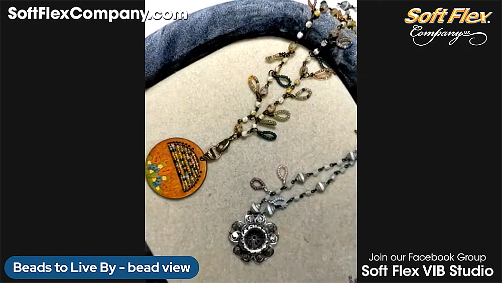 Beads To Live By Seed Bead Loop Necklace by Cassandra Spicer
