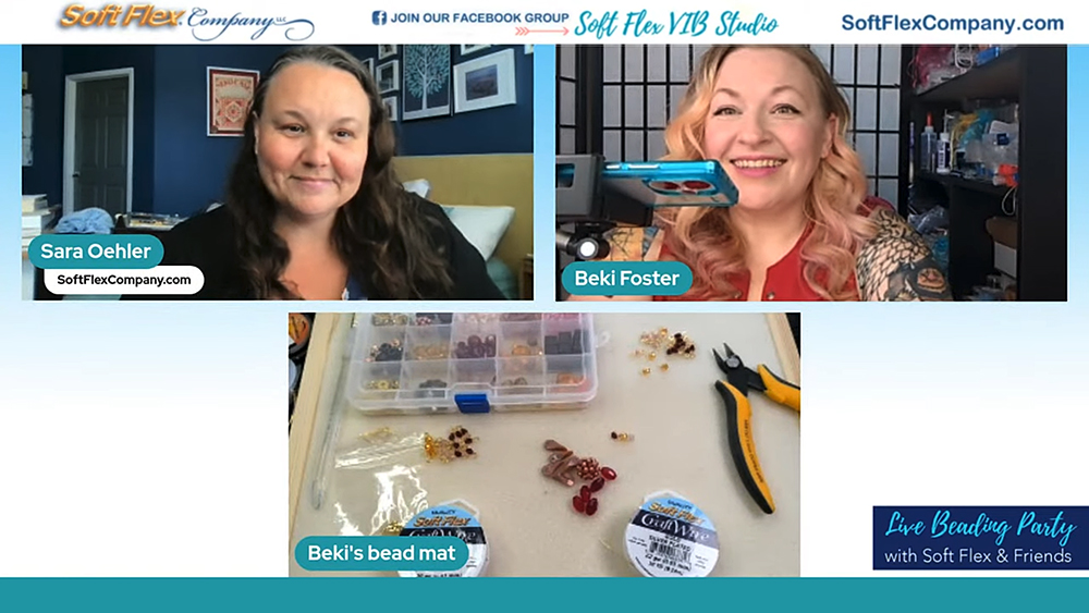 Beading Party with Sara Oehler and Rebecca Foster