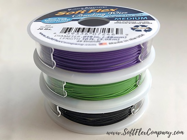 Soft Flex Black Magic Trios Beading Wire Pack