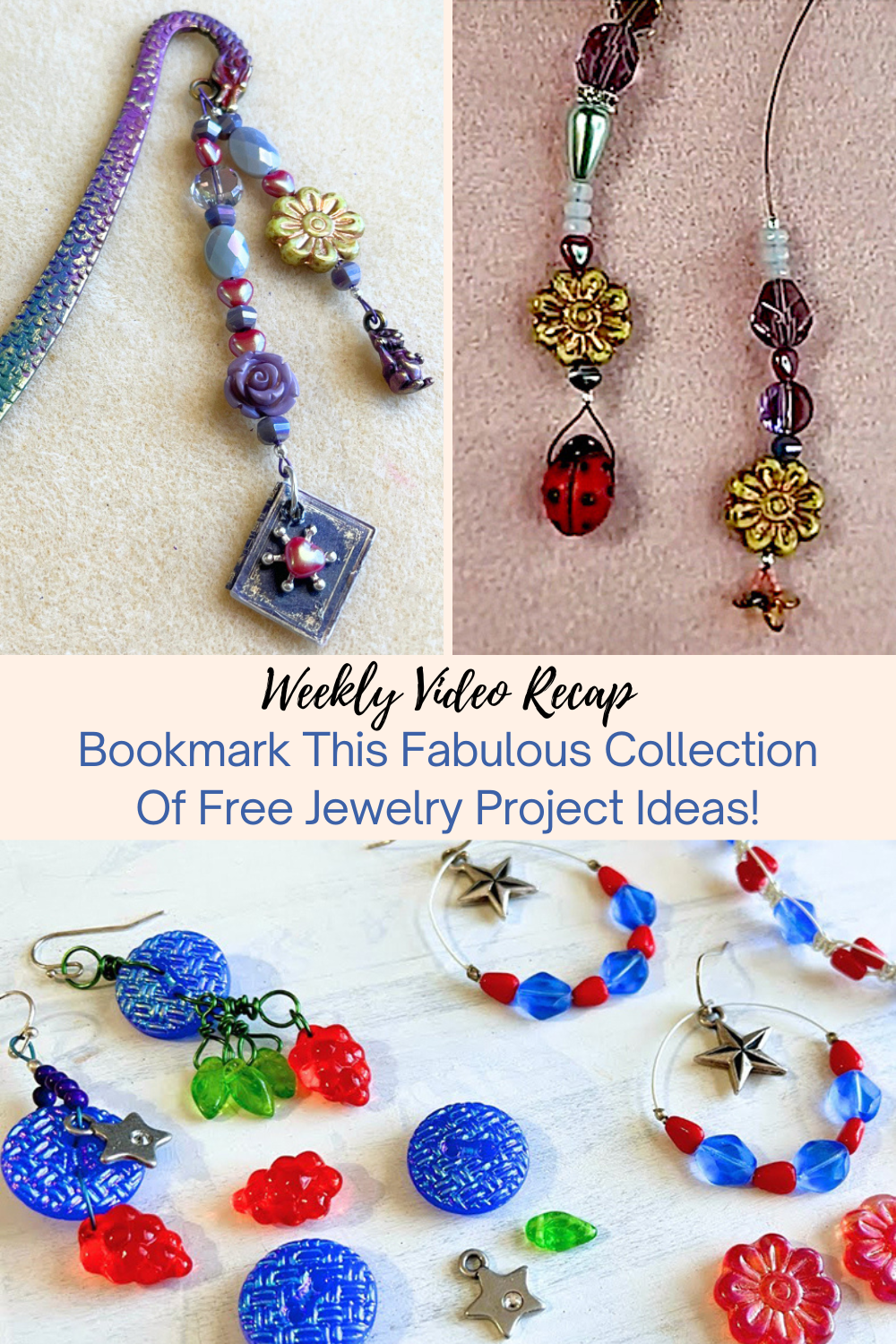 Bookmark This Fabulous Collection Of Free Jewelry Project Ideas! Collage