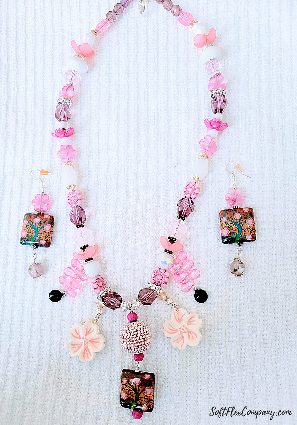 Cherry Blossoms Jewelry by Bridget Torres