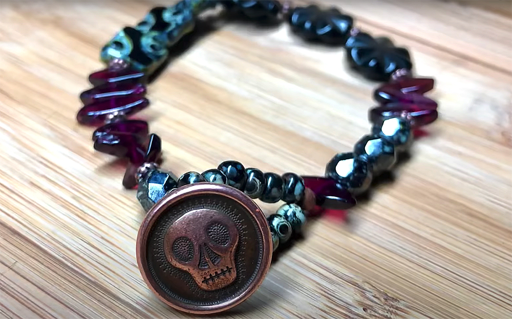 Skull Bracelet by Brittany Chavers Skull Bracelet by Brittany Chavers