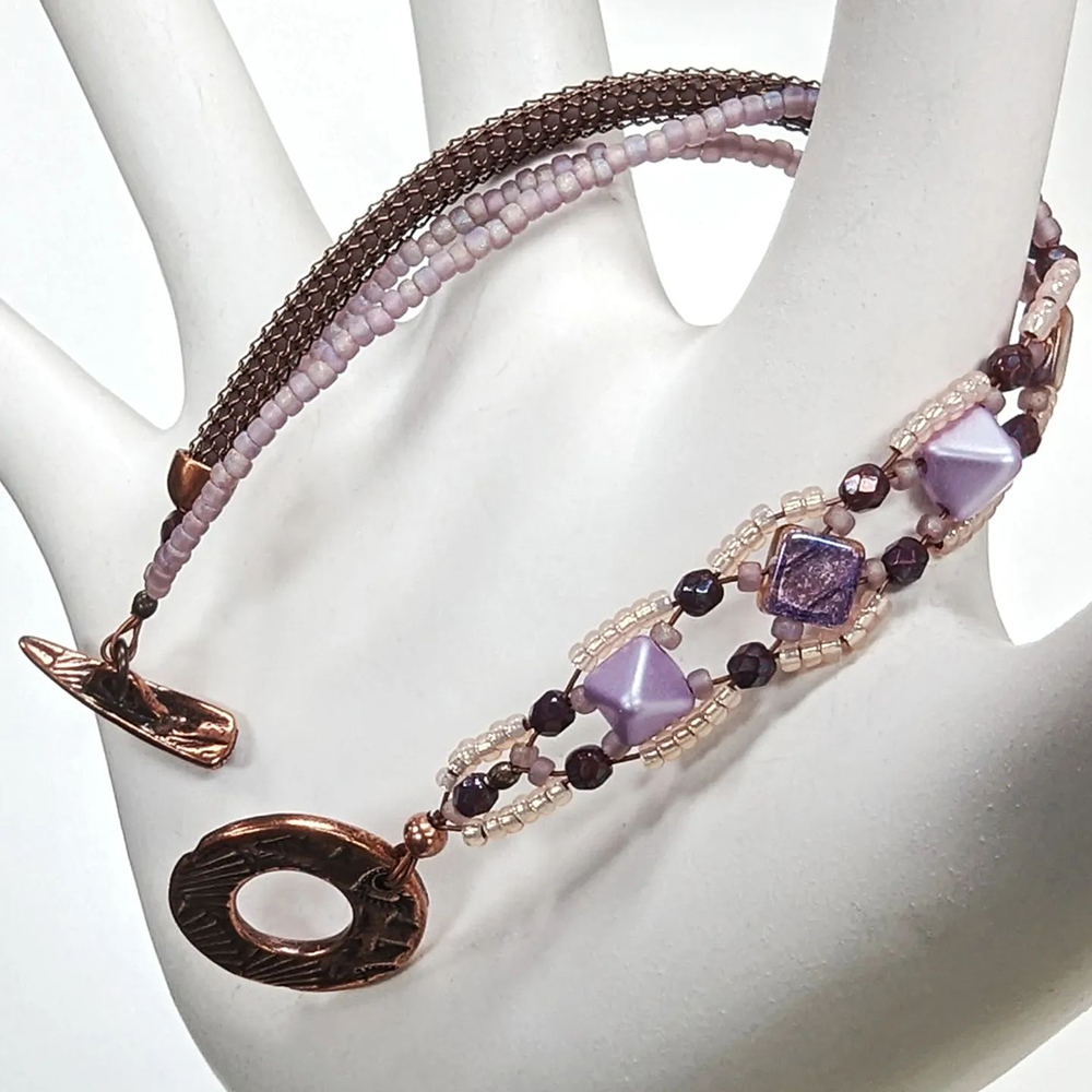 Beading Party Bracelet by Cassandra Spicer