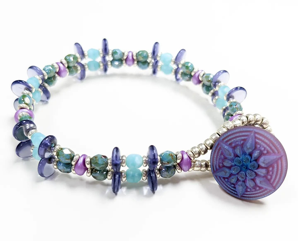 Beads To Live By Bracelet by Cassandra Spicer