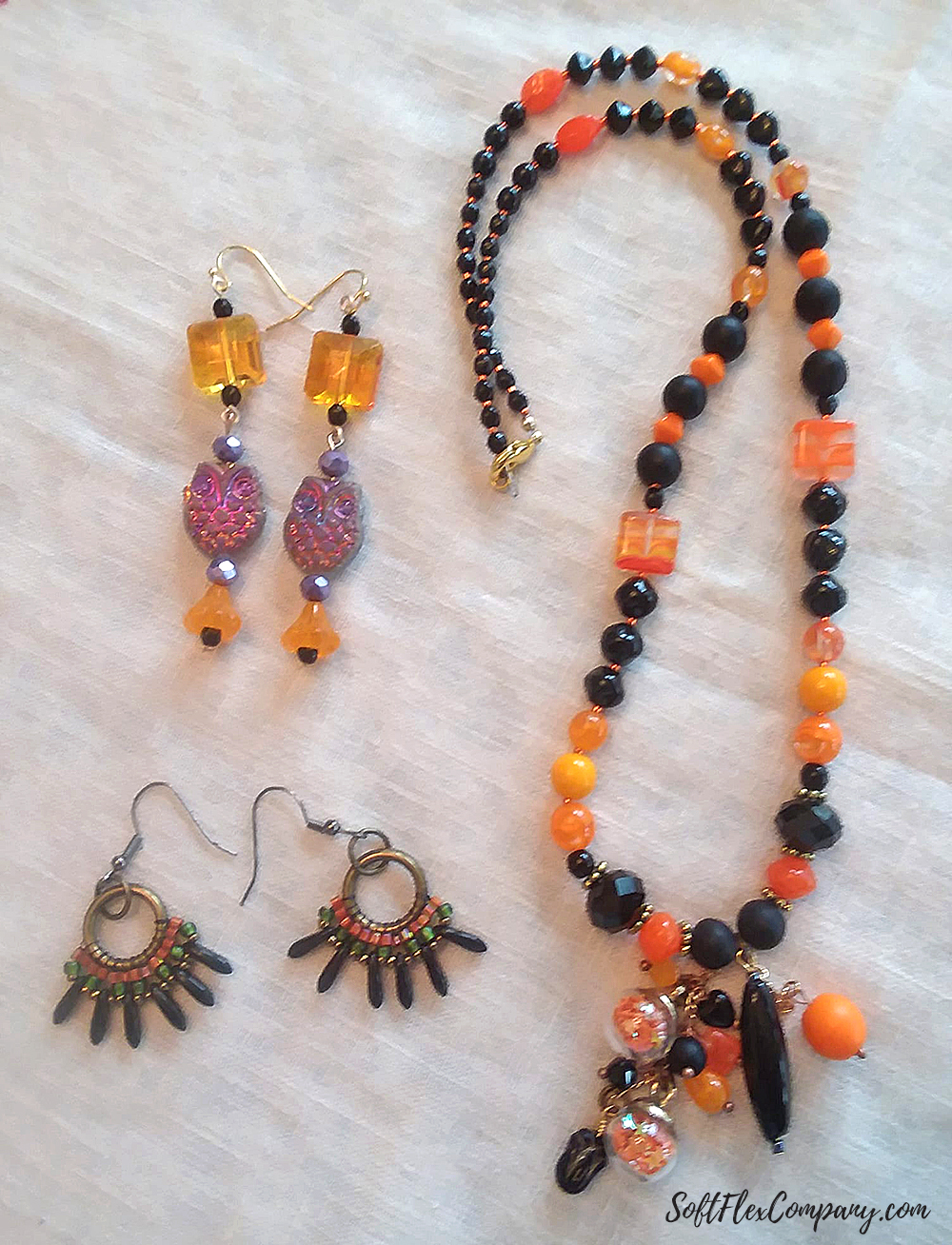 Happy Owl-Leen Jewelry by Charlene Perry
