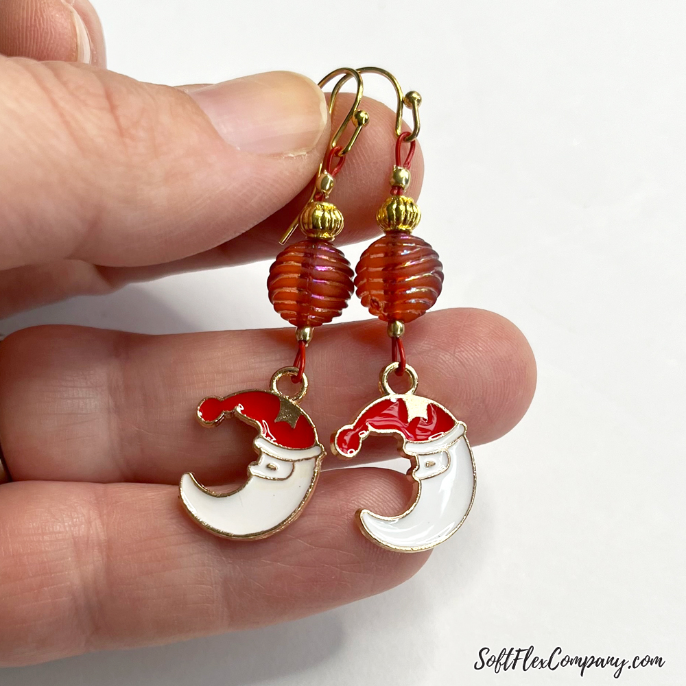 Christmas Charm Earrings by Kristen Fagan