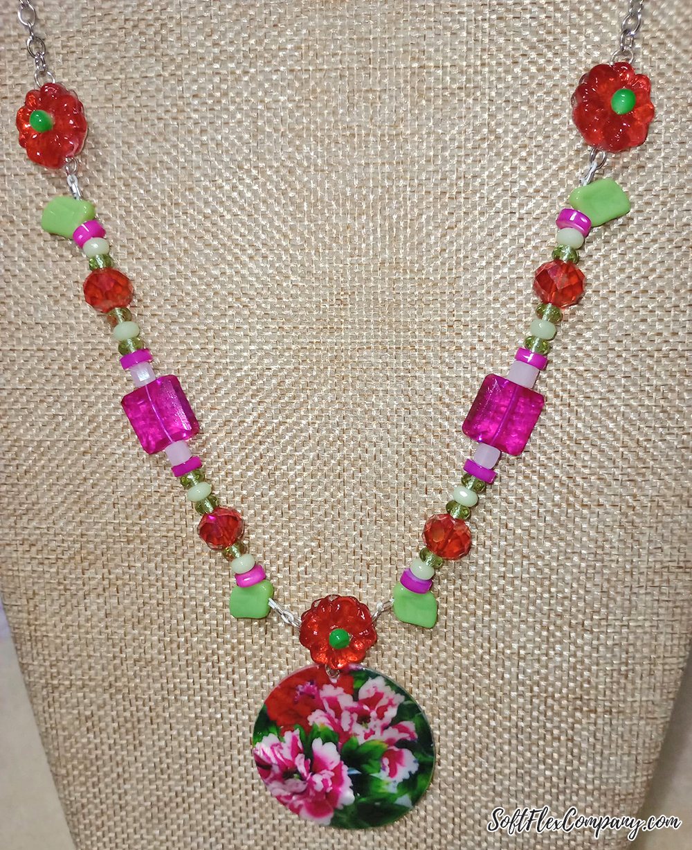 Exotic Blooms Jewelry Design by Cheri Miller