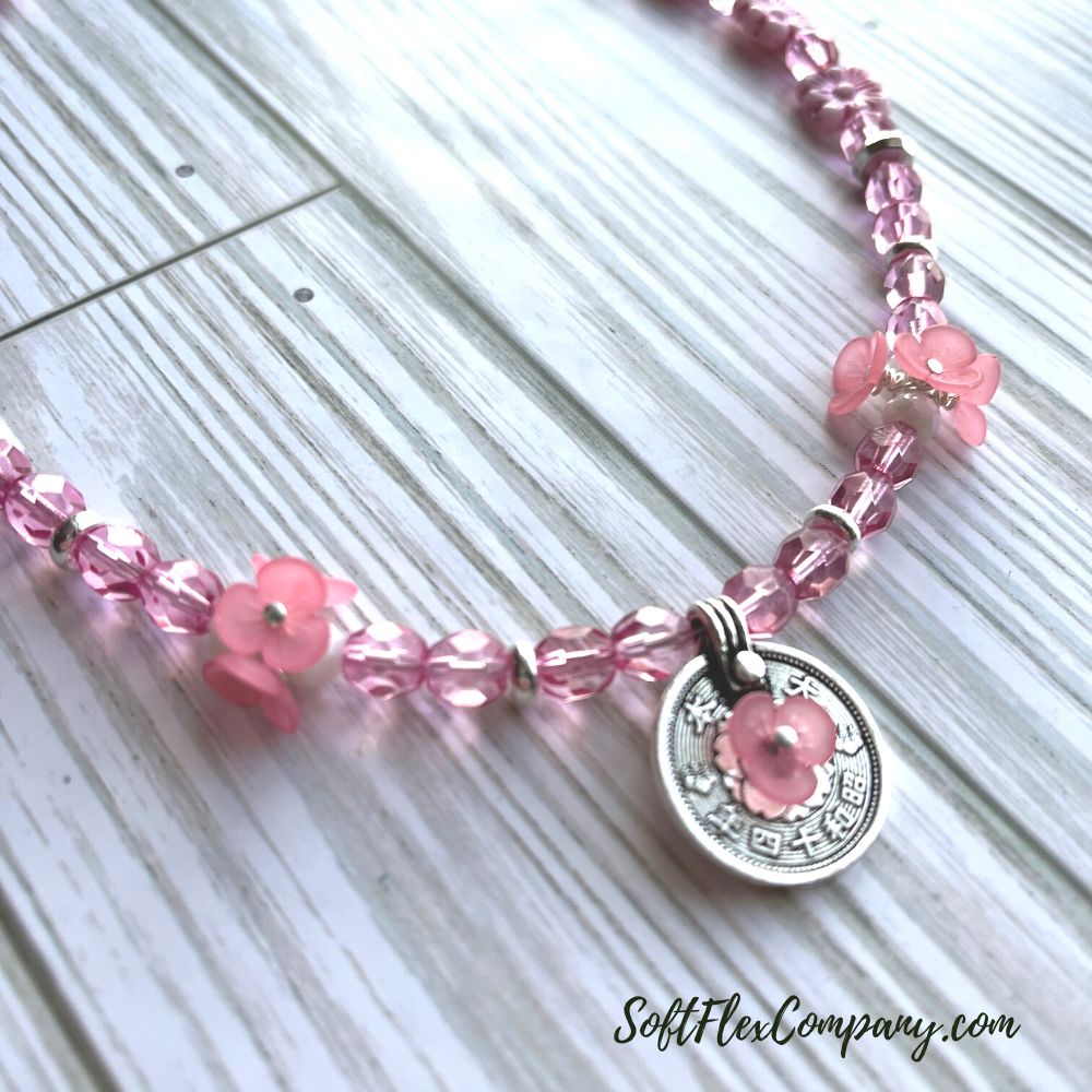 Cherry Blossom Necklace by Kristen Fagan
