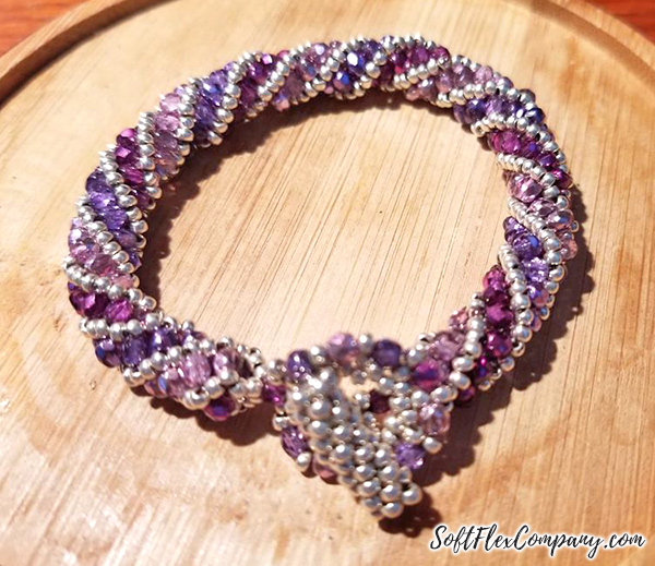 Purple Polka Dot Jewelry by Chrissy Heitman