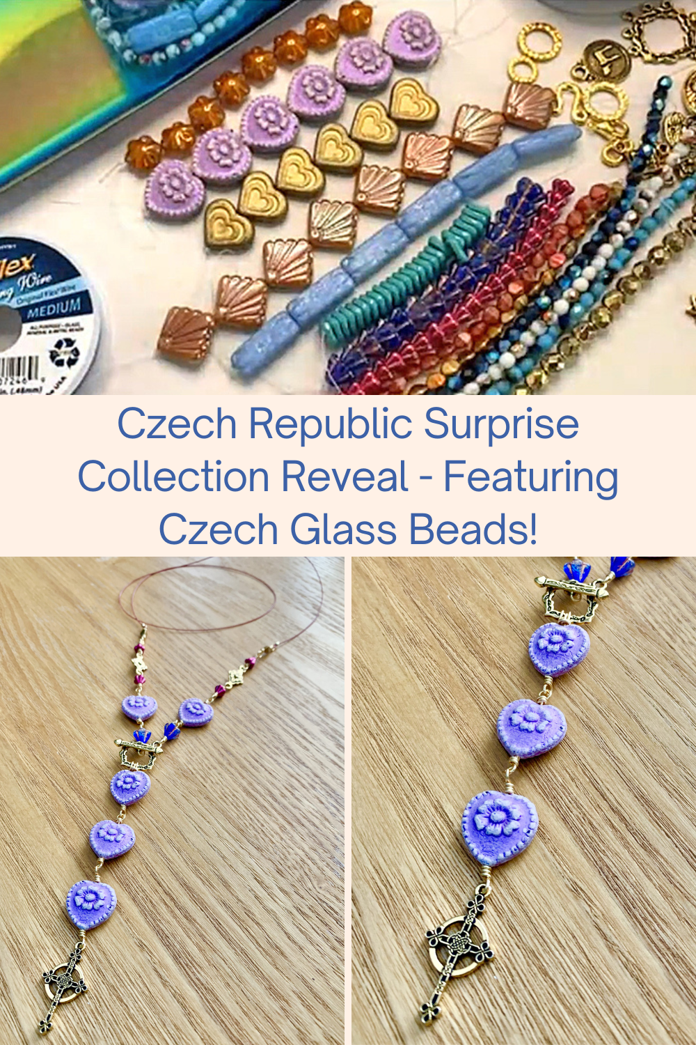 Czech Republic Surprise Collection Reveal - Featuring Czech Glass Beads! Collage