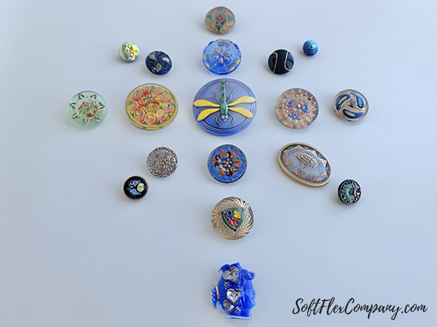 Czech Glass Buttons