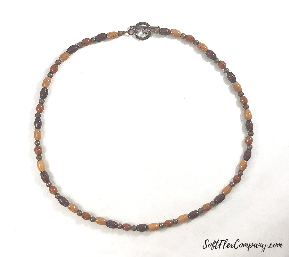 Men's Copper and Bamboo Necklace by Damien Shay