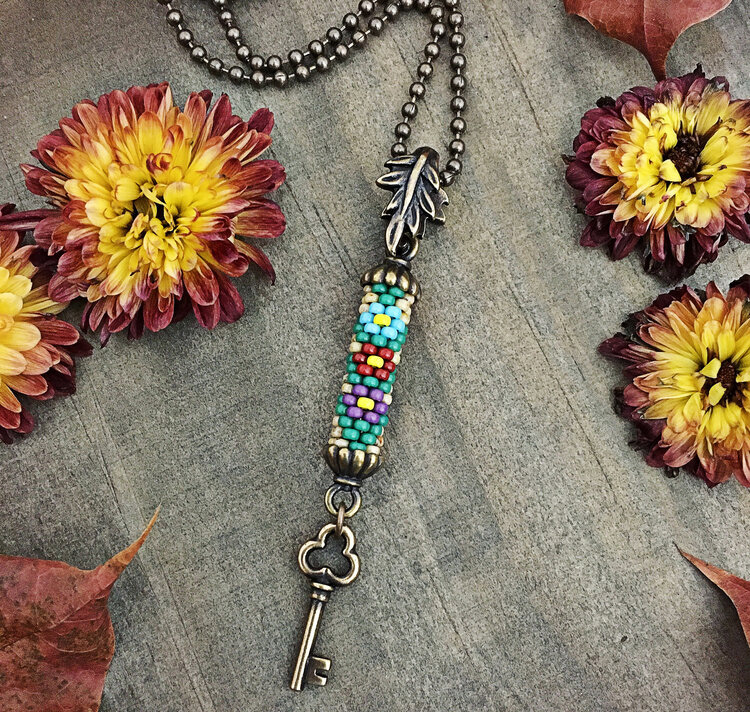 Giverny Lantern Necklace by Danielle Wickes Giverny Lantern Necklace by Danielle Wickes