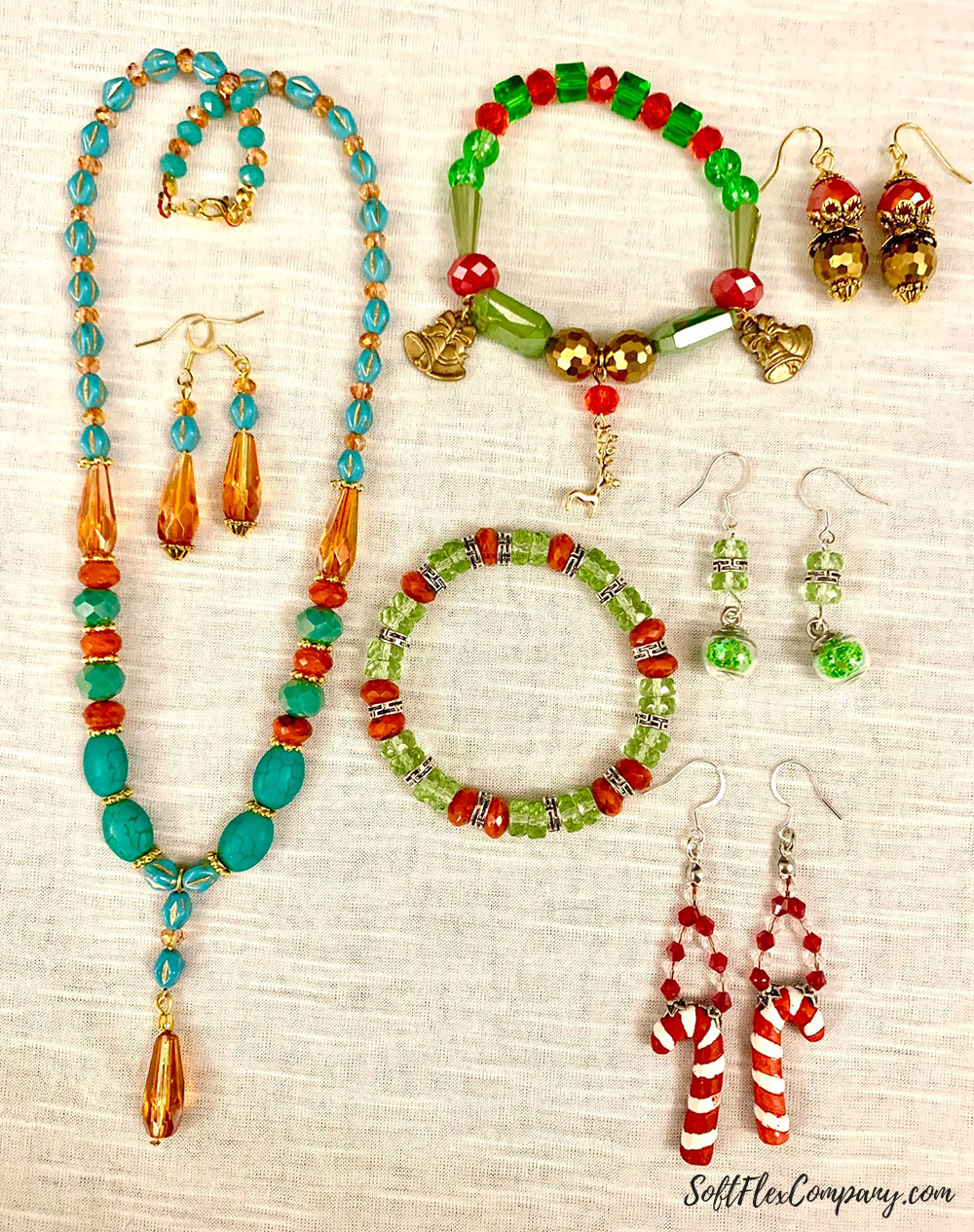 Retro Christmas Jewelry by Dawn Boswell