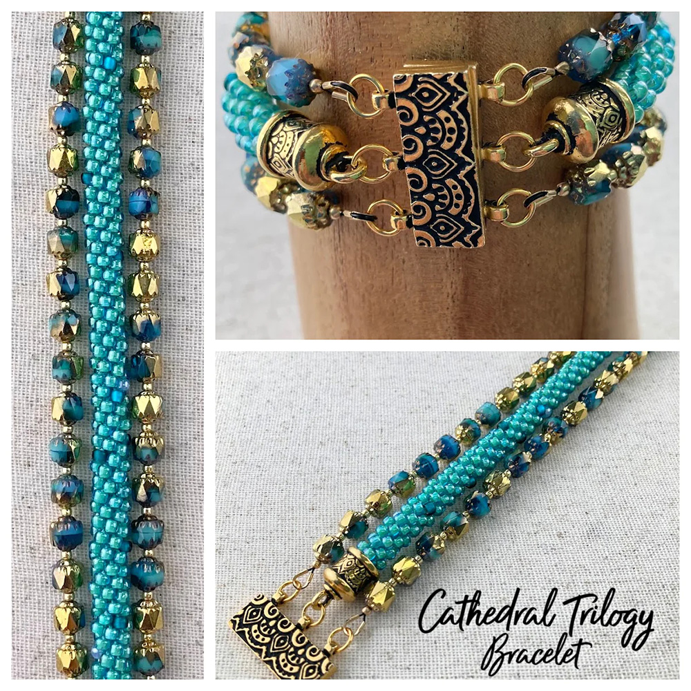 CAW Kit Cathedral Trilogy Bracelet by Design & Adorn