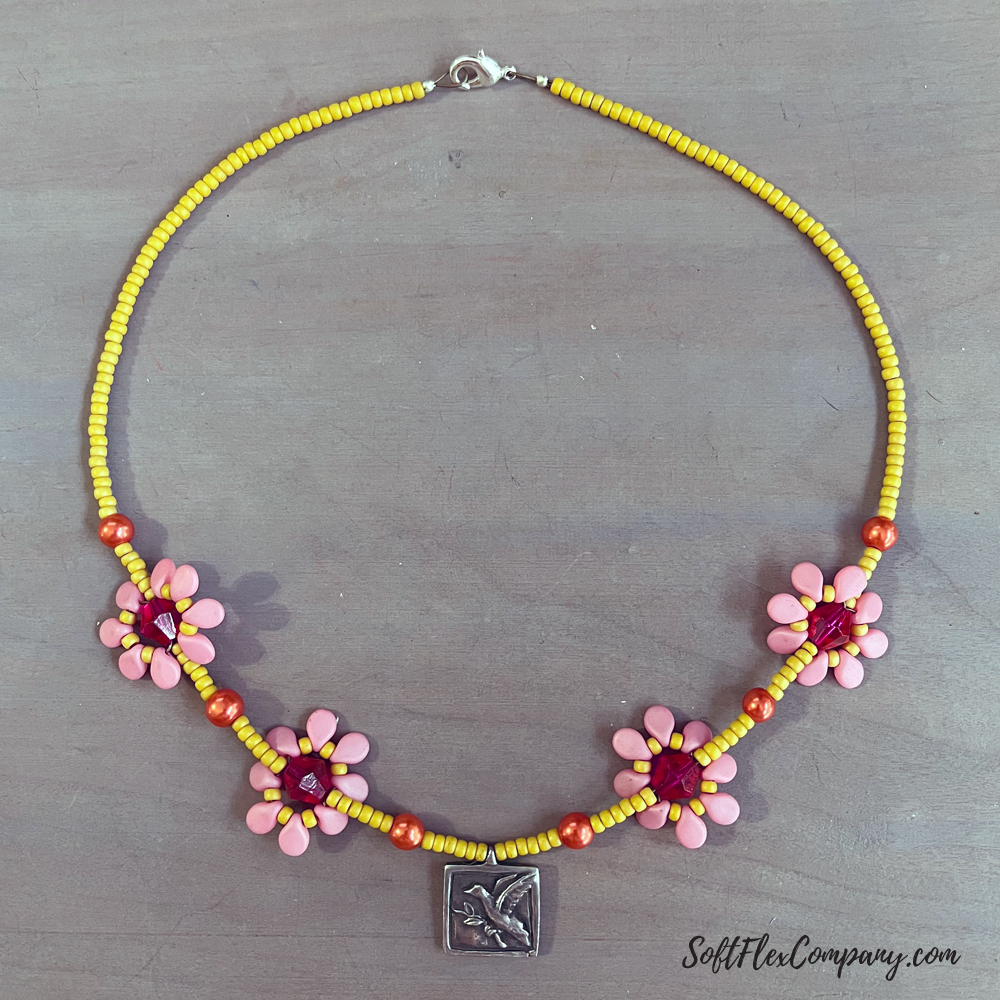 Daisy Chain Necklace by Kristen Fagan