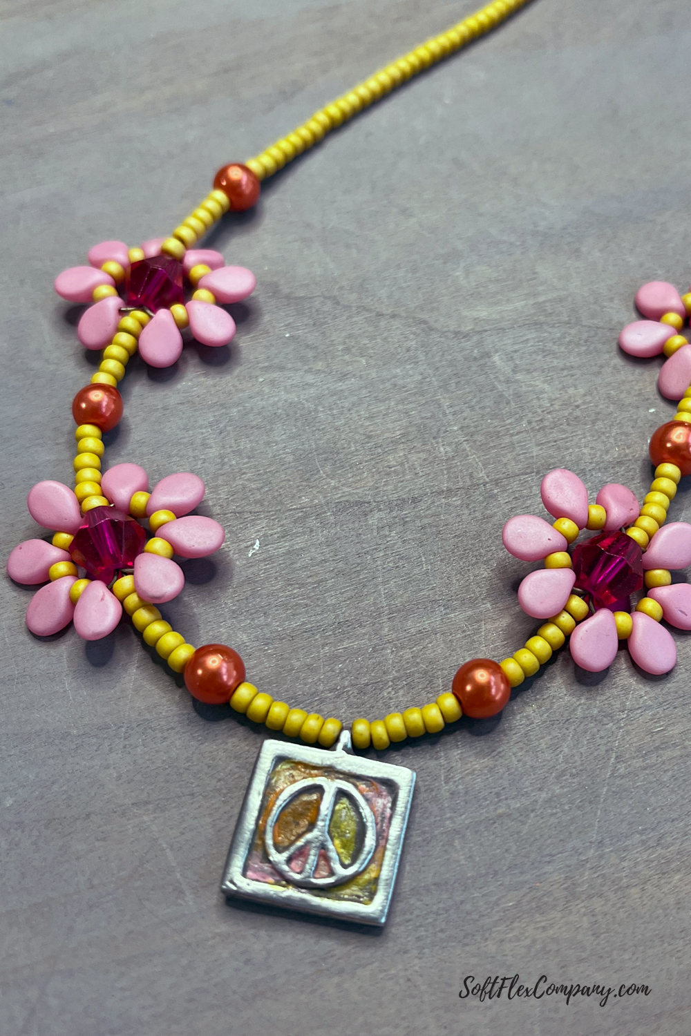 Daisy Chain Necklace by Kristen Fagan