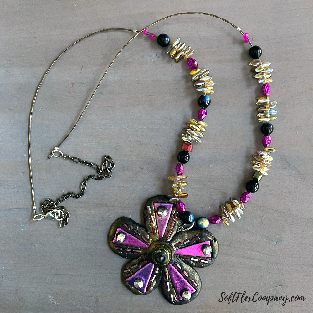 Flower Power Necklace by Kristen Fagan