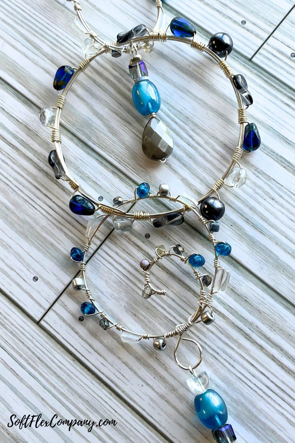 Wire Wrapped Suncatcher by Kristen Fagan