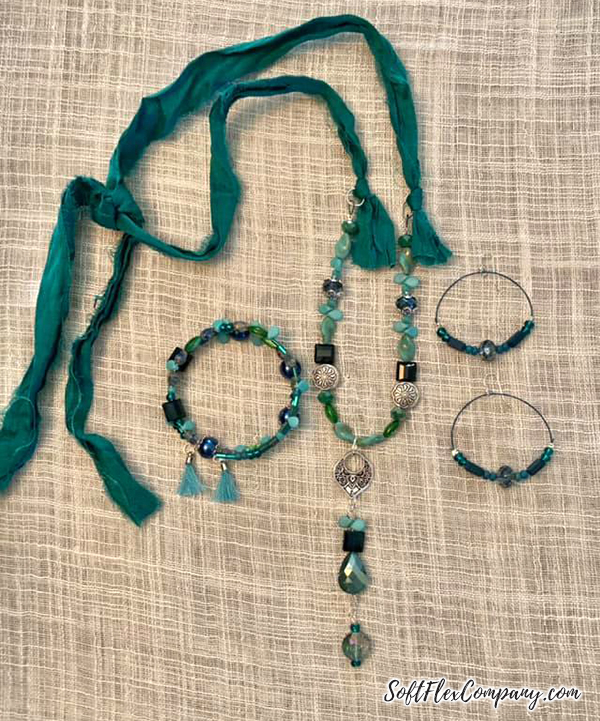Pretty As A Peacock Jewelry by Donna Moseley