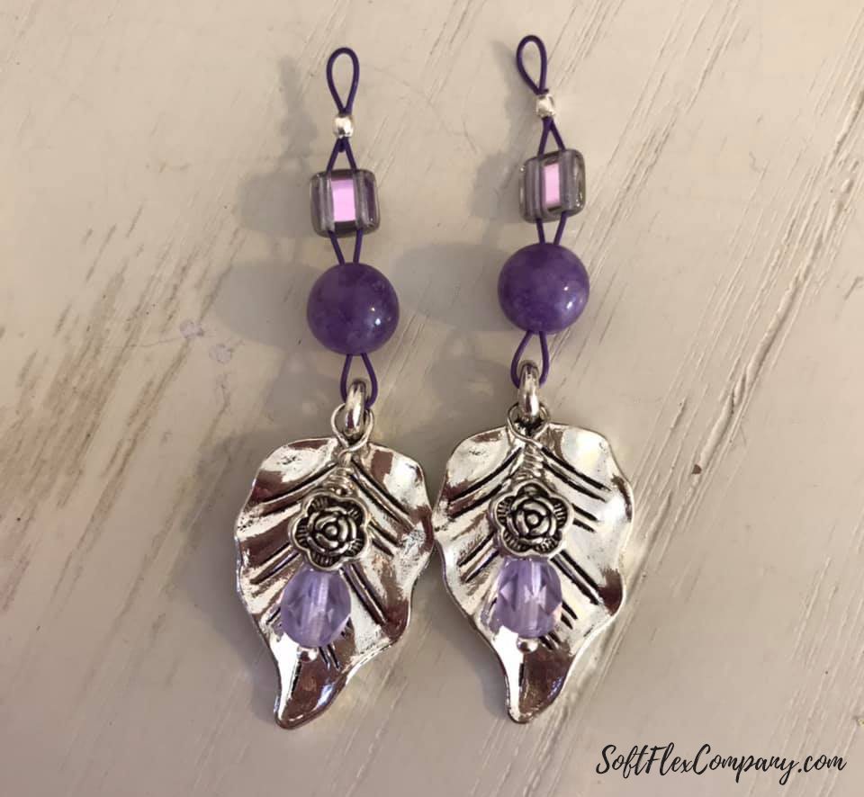 Purple Petals Jewelry by Elaine Johnson
