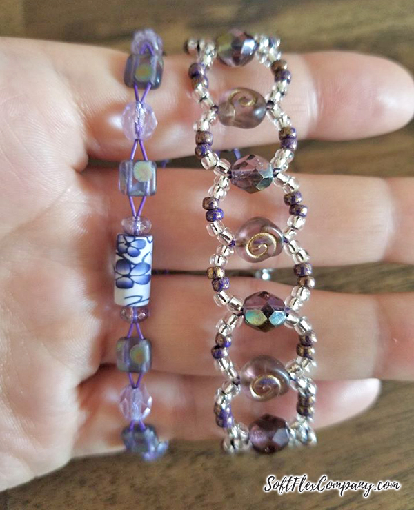 Purple Polka Dot Jewelry by Emily McIsaac