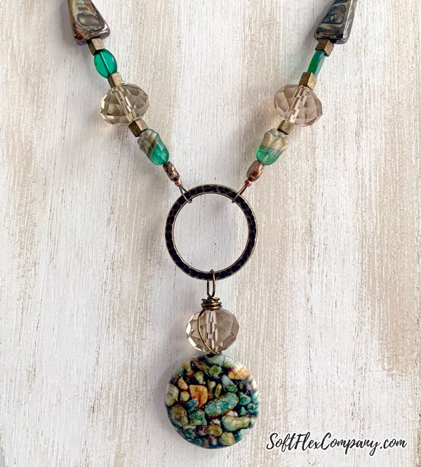 Fall Antique Brass Beaded Necklace by Kristen Fagan Fall Antique Brass Beaded Necklace by Kristen Fagan