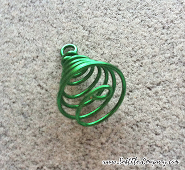 Christmas Tree Wire Earrings 6