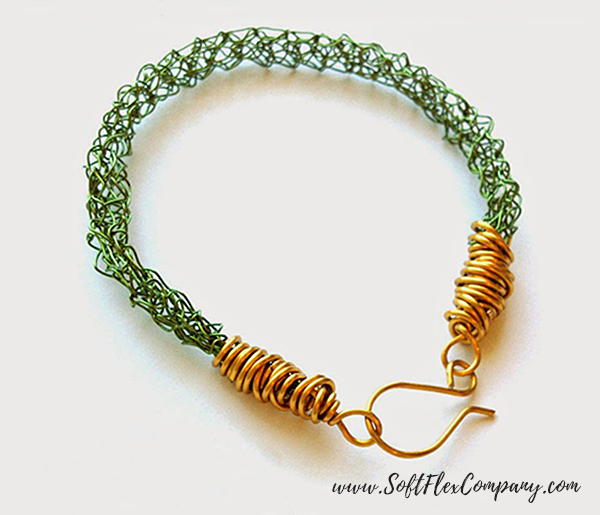 Knitted Wire Jewelry with Craft Wire