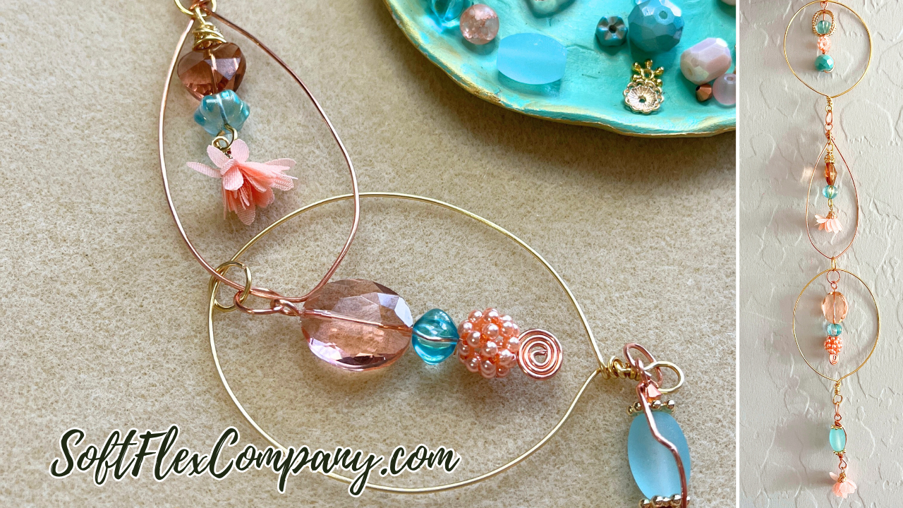 Just Peachy Suncatcher by Kristen Fagan