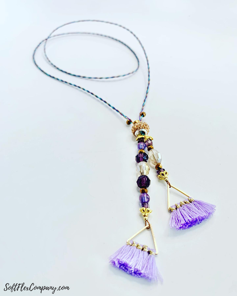 Braided Lariat Necklace by Sara Oehler