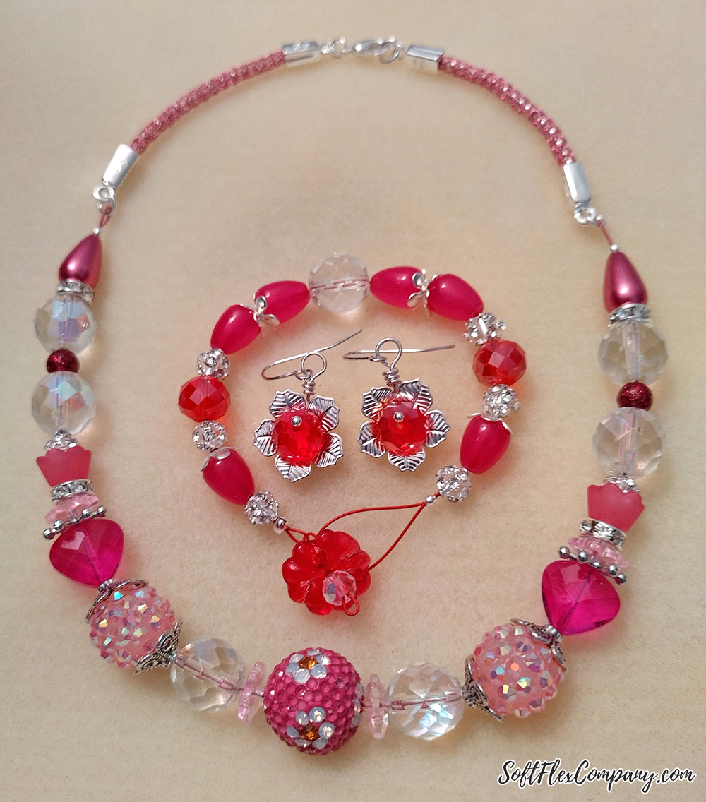 Exotic Blooms Jewelry Design by Gale Loder