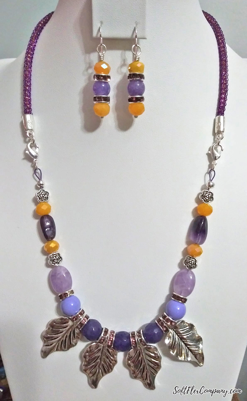 Purple Petals Jewelry by Gale Loder
