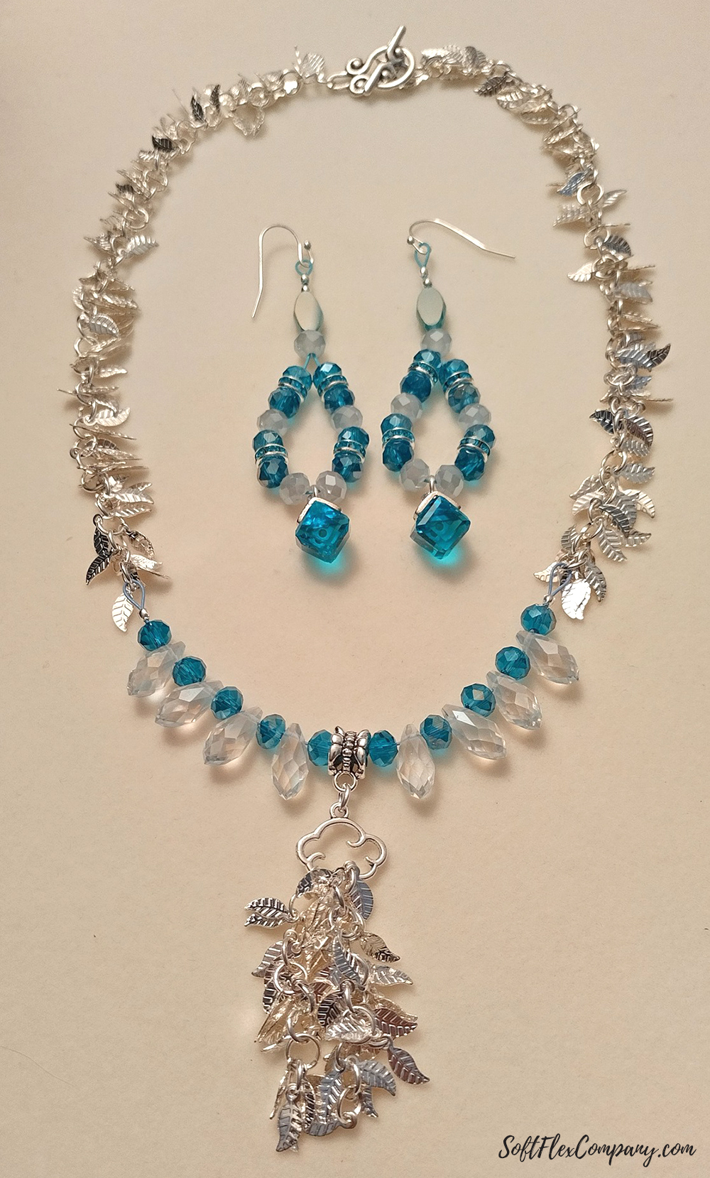 Rainy Day Blues Jewelry Design by Gale Loder