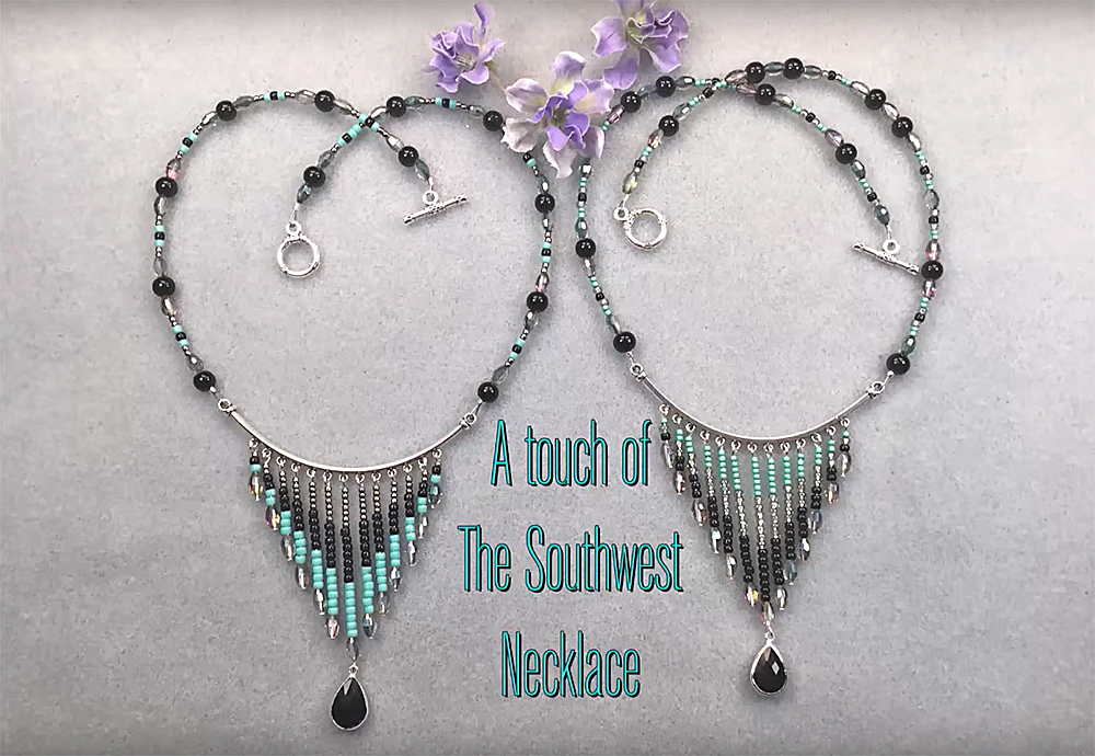 A Touch of the Southwest Necklace by Gina's Gem Creations