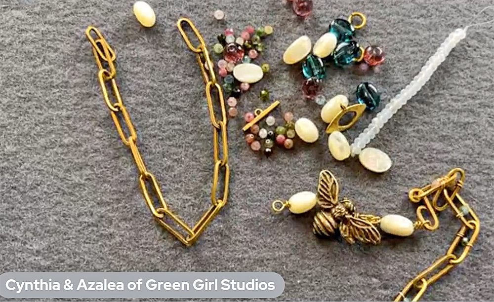 TGBE Bee Bead Kit by Green Girl Studios