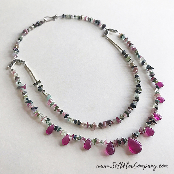 Make a Multi Strand Bracelet & Earrings using a Bead Mix with Cones - Soft  Flex Company