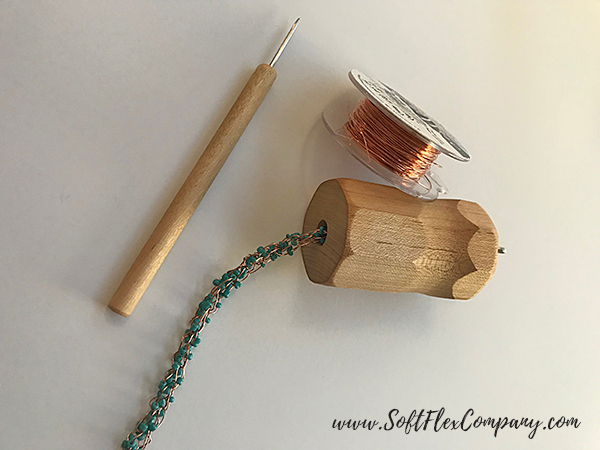 Knit On A Spool With Soft Flex Craft Wire 6