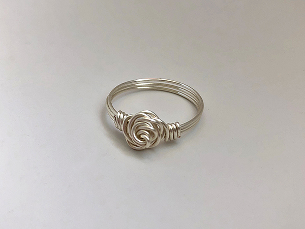 Conversations In Wire: How To Make A Rose Ring Using Craft Wire - Soft ...