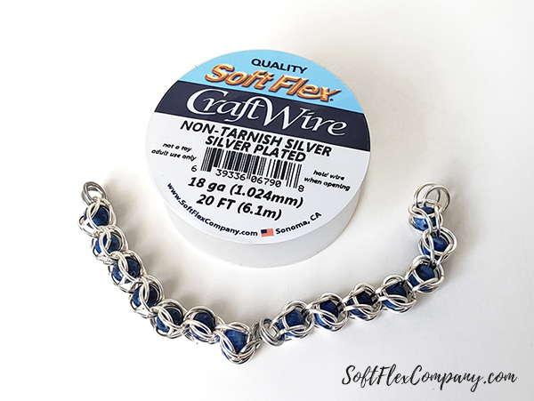 Soft Flex Craft Wire Captured Bead Chain by James Browning