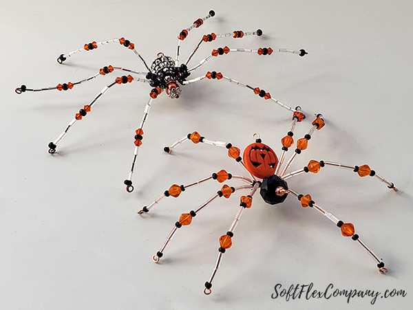 How To Make A Beaded Spider With Craft Wire For Halloween Or Christmas -  Soft Flex Company