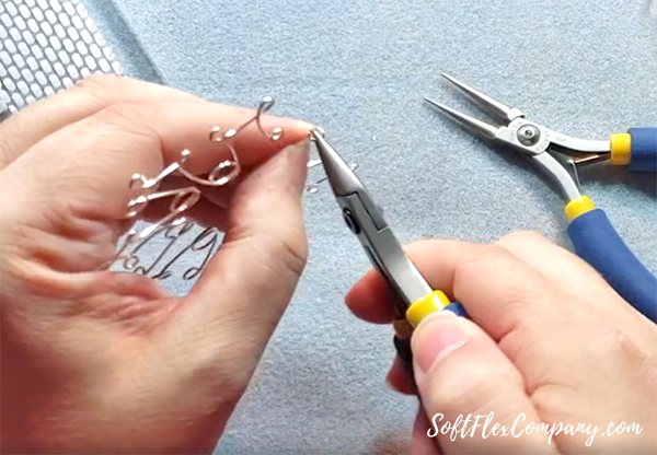 Craft Wire Snowflake Ornaments by James Browning