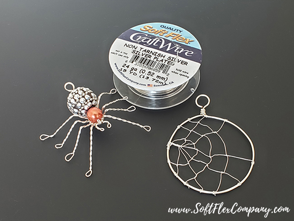 Craft Wire Spider & Cobweb by James Browning